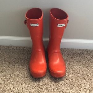 Hunter rain boots